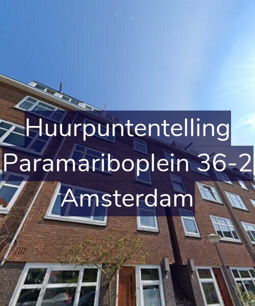 Foto gevel Huurpuntentelling voor Paramariboplein 36-2, Amsterdam