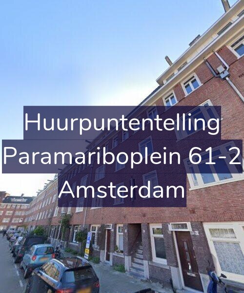 Foto gevel Huurpuntentelling voor Paramariboplein 61-2, Amsterdam