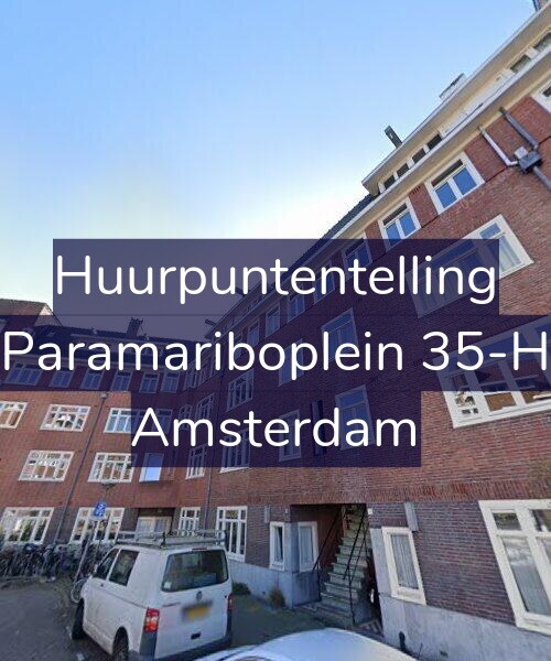 Foto gevel Huurpuntentelling voor Paramariboplein 35-H, Amsterdam