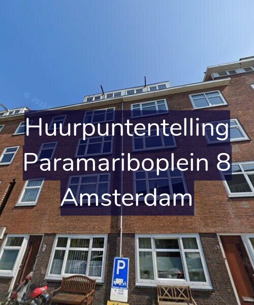 Foto gevel Huurpuntentelling voor Paramariboplein 8, Amsterdam