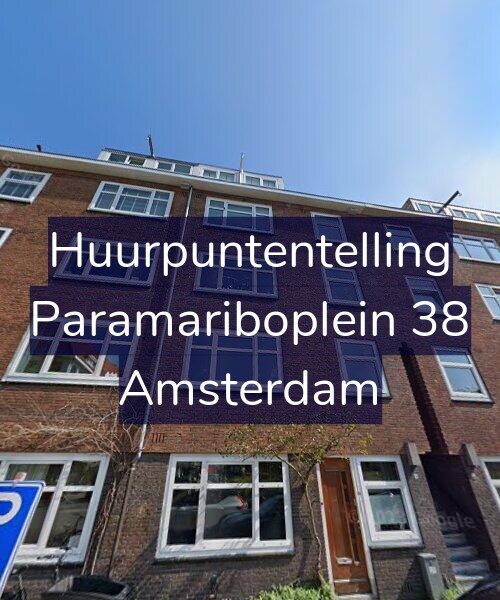 Foto gevel Huurpuntentelling voor Paramariboplein 38, Amsterdam