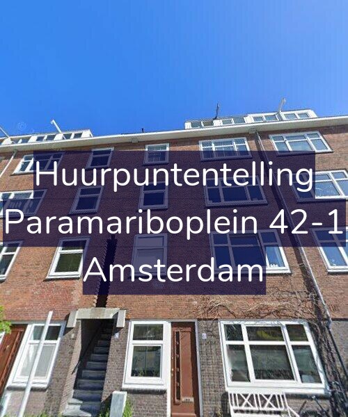 Foto gevel Huurpuntentelling voor Paramariboplein 42-1, Amsterdam