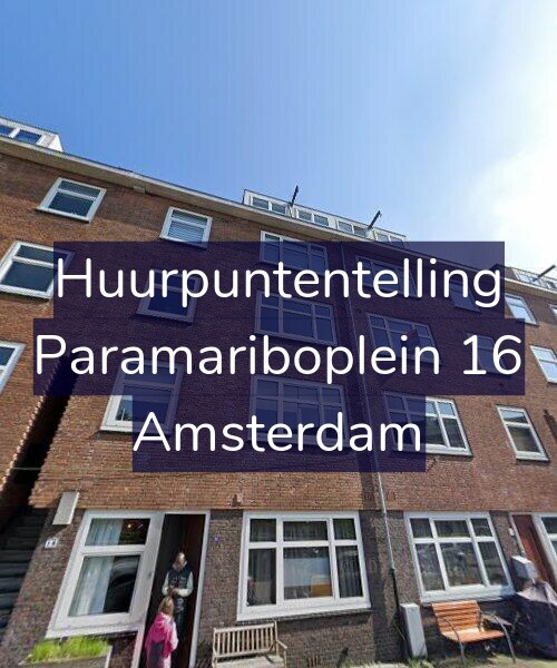 Foto gevel Huurpuntentelling voor Paramariboplein 16, Amsterdam