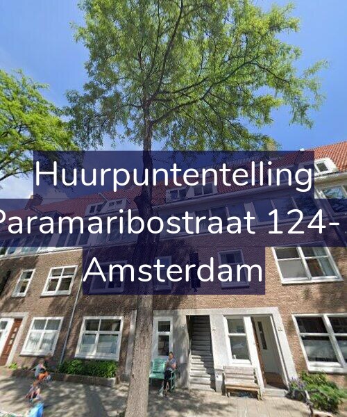 Foto gevel Huurpuntentelling voor Paramaribostraat 124-1, Amsterdam