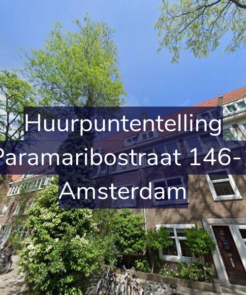 Foto gevel Huurpuntentelling voor Paramaribostraat 146-1, Amsterdam