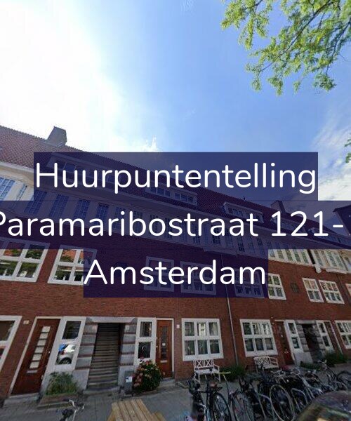 Foto gevel Huurpuntentelling voor Paramaribostraat 121-1, Amsterdam