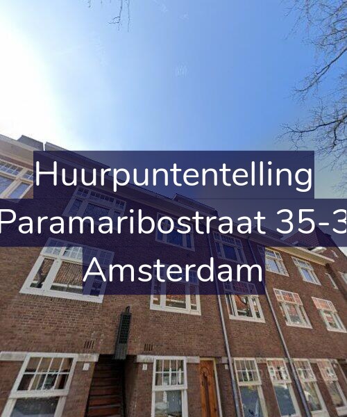 Foto gevel Huurpuntentelling voor Paramaribostraat 35-3, Amsterdam