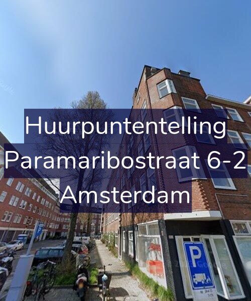 Foto gevel Huurpuntentelling voor Paramaribostraat 6-2, Amsterdam