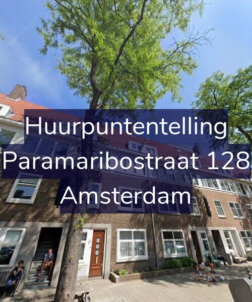 Foto gevel Huurpuntentelling voor Paramaribostraat 128, Amsterdam