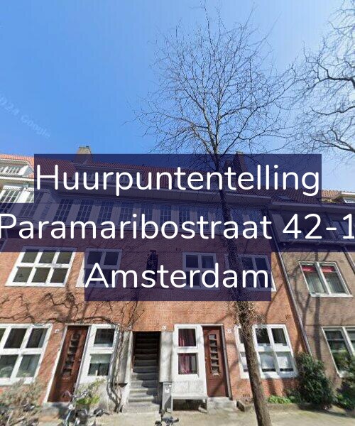 Foto gevel Huurpuntentelling voor Paramaribostraat 42-1, Amsterdam