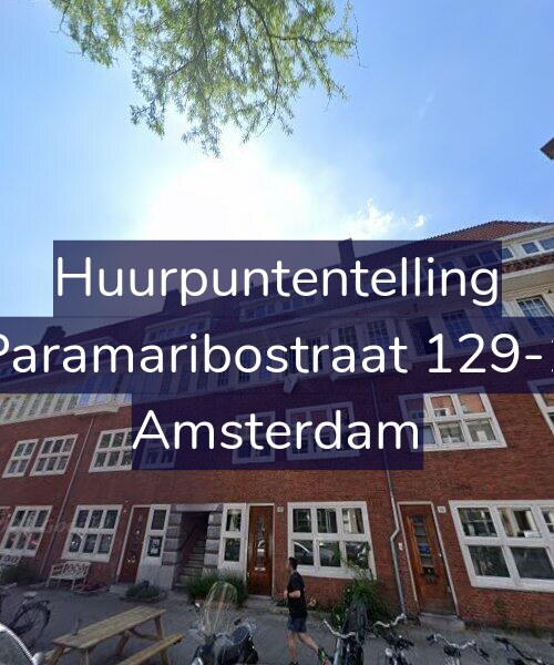 Foto gevel Huurpuntentelling voor Paramaribostraat 129-1, Amsterdam