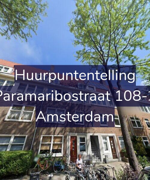 Foto gevel Huurpuntentelling voor Paramaribostraat 108-2, Amsterdam