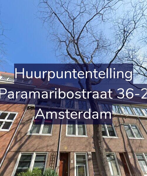 Foto gevel Huurpuntentelling voor Paramaribostraat 36-2, Amsterdam