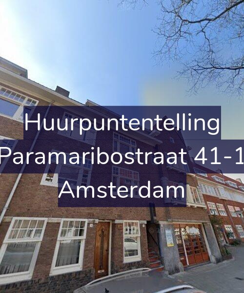 Foto gevel Huurpuntentelling voor Paramaribostraat 41-1, Amsterdam