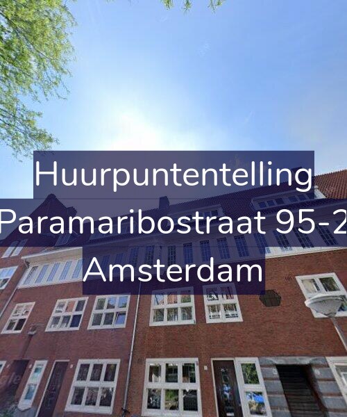 Foto gevel Huurpuntentelling voor Paramaribostraat 95-2, Amsterdam