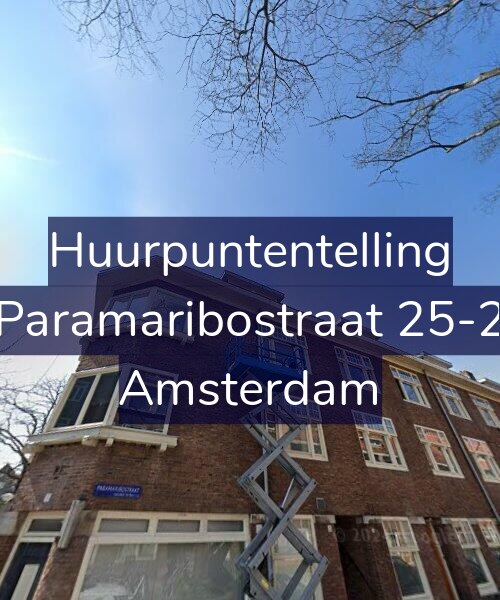 Foto gevel Huurpuntentelling voor Paramaribostraat 25-2, Amsterdam