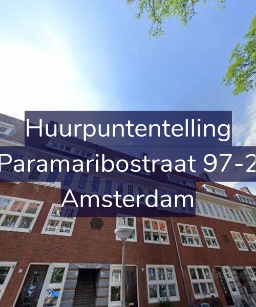 Foto gevel Huurpuntentelling voor Paramaribostraat 97-2, Amsterdam