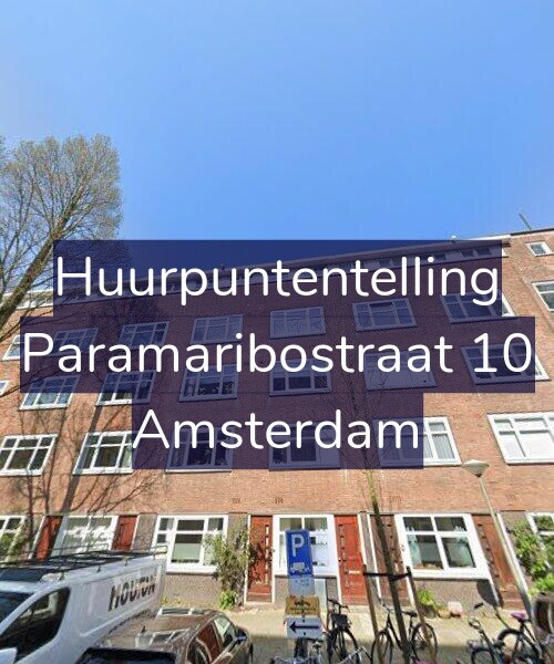 Foto gevel Huurpuntentelling voor Paramaribostraat 10, Amsterdam