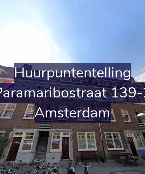 Foto gevel Huurpuntentelling voor Paramaribostraat 139-2, Amsterdam