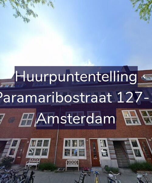 Foto gevel Huurpuntentelling voor Paramaribostraat 127-1, Amsterdam