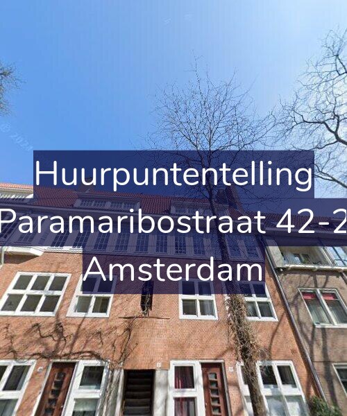 Foto gevel Huurpuntentelling voor Paramaribostraat 42-2, Amsterdam