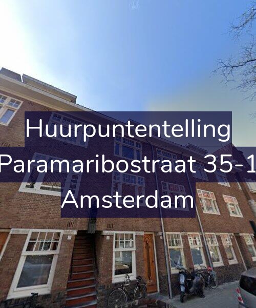 Foto gevel Huurpuntentelling voor Paramaribostraat 35-1, Amsterdam