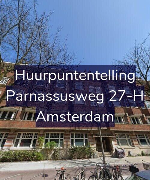 Foto gevel Huurpuntentelling voor Parnassusweg 27-H, Amsterdam