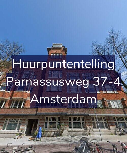 Foto gevel Huurpuntentelling voor Parnassusweg 37-4, Amsterdam