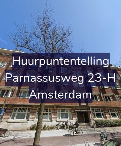 Foto gevel Huurpuntentelling voor Parnassusweg 23-H, Amsterdam