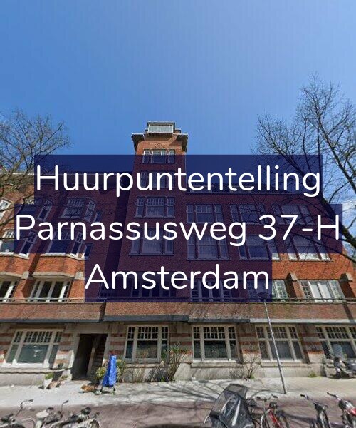 Foto gevel Huurpuntentelling voor Parnassusweg 37-H, Amsterdam