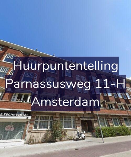 Foto gevel Huurpuntentelling voor Parnassusweg 11-H, Amsterdam
