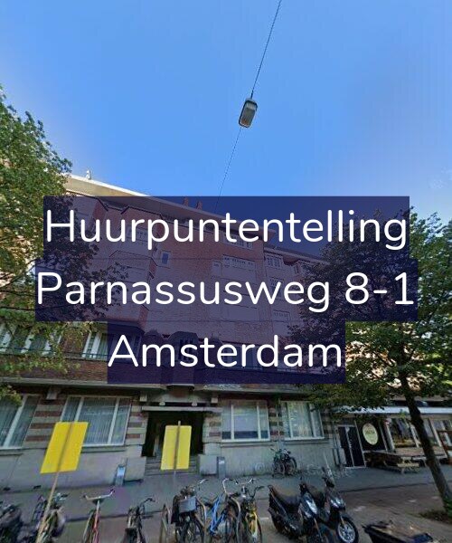 Foto gevel Huurpuntentelling voor Parnassusweg 8-1, Amsterdam