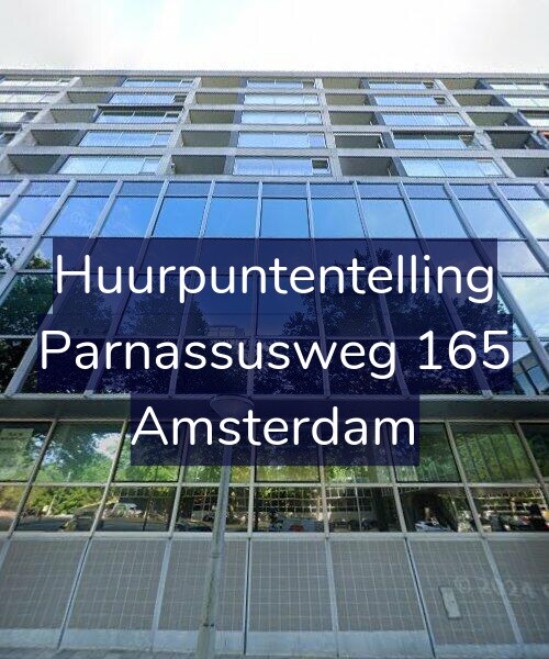 Foto gevel Huurpuntentelling voor Parnassusweg 165, Amsterdam