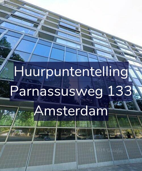 Foto gevel Huurpuntentelling voor Parnassusweg 133, Amsterdam