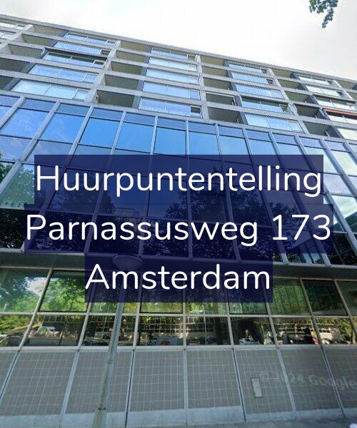 Foto gevel Huurpuntentelling voor Parnassusweg 173, Amsterdam