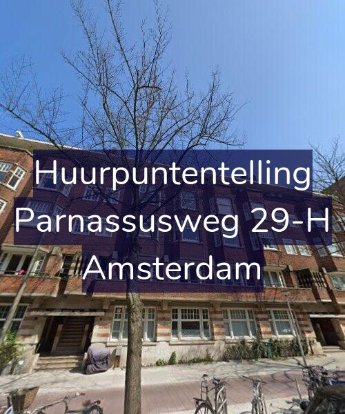 Foto gevel Huurpuntentelling voor Parnassusweg 29-H, Amsterdam