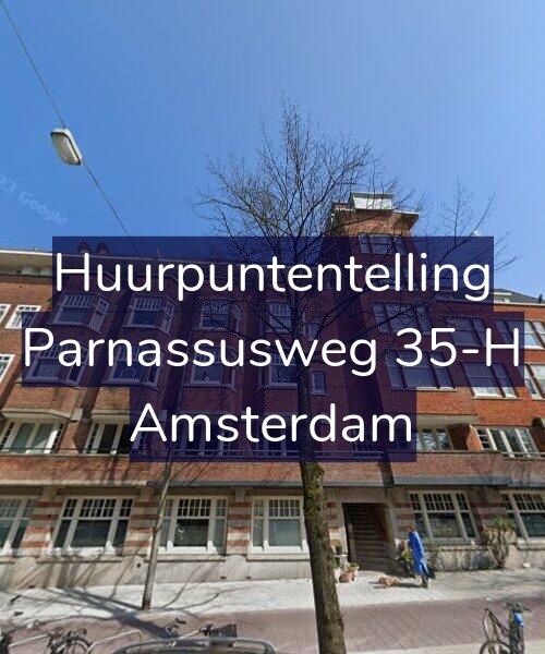 Foto gevel Huurpuntentelling voor Parnassusweg 35-H, Amsterdam