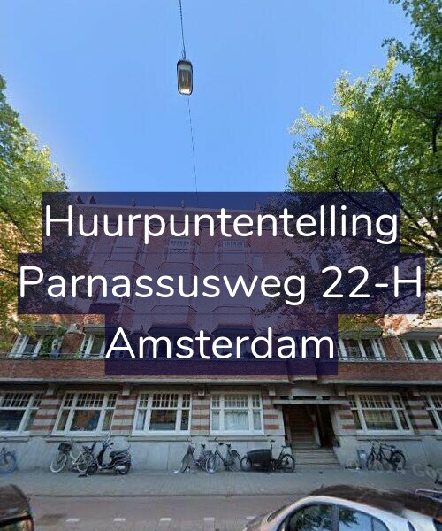 Foto gevel Huurpuntentelling voor Parnassusweg 22-H, Amsterdam