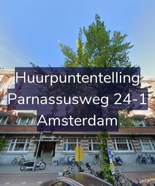Foto gevel Huurpuntentelling voor Parnassusweg 24-1, Amsterdam