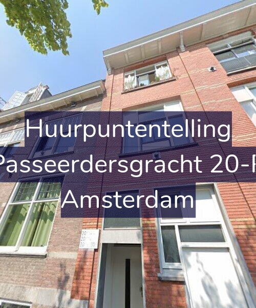 Foto gevel Huurpuntentelling voor Passeerdersgracht 20-P, Amsterdam
