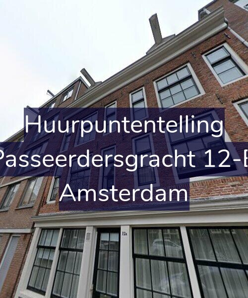 Foto gevel Huurpuntentelling voor Passeerdersgracht 12-B, Amsterdam
