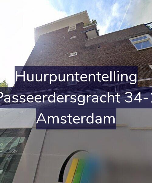 Foto gevel Huurpuntentelling voor Passeerdersgracht 34-1, Amsterdam