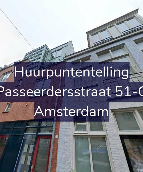 Foto gevel Huurpuntentelling voor Passeerdersstraat 51-C, Amsterdam