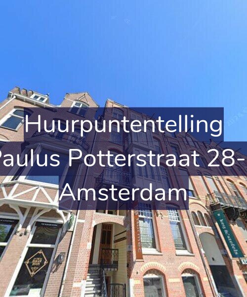 Foto gevel Huurpuntentelling voor Paulus Potterstraat 28-2, Amsterdam