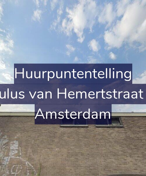 Foto gevel Huurpuntentelling voor Paulus van Hemertstraat 21, Amsterdam