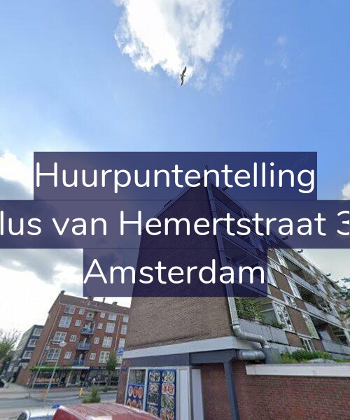 Foto gevel Huurpuntentelling voor Paulus van Hemertstraat 32-3, Amsterdam