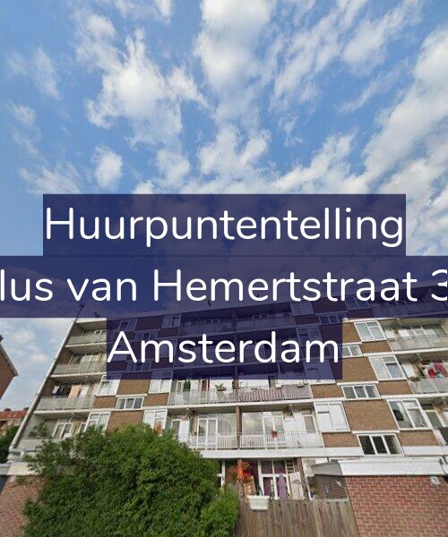 Foto gevel Huurpuntentelling voor Paulus van Hemertstraat 30-2, Amsterdam