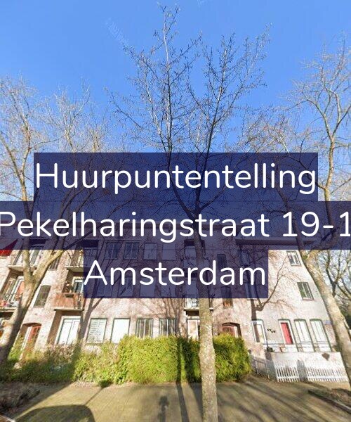 Foto gevel Huurpuntentelling voor Pekelharingstraat 19-1, Amsterdam