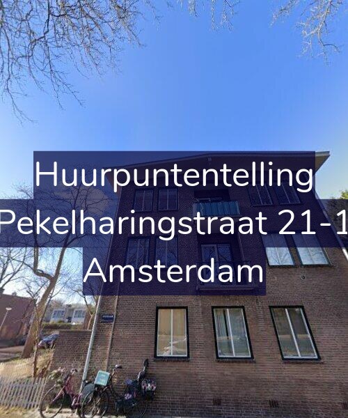 Foto gevel Huurpuntentelling voor Pekelharingstraat 21-1, Amsterdam