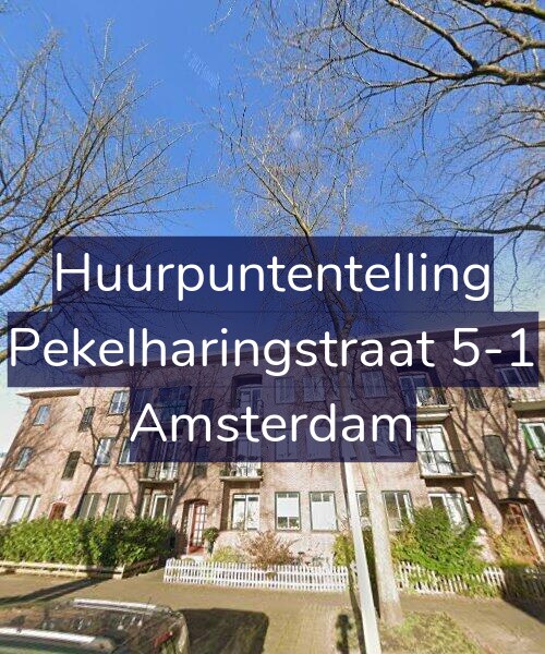 Foto gevel Huurpuntentelling voor Pekelharingstraat 5-1, Amsterdam